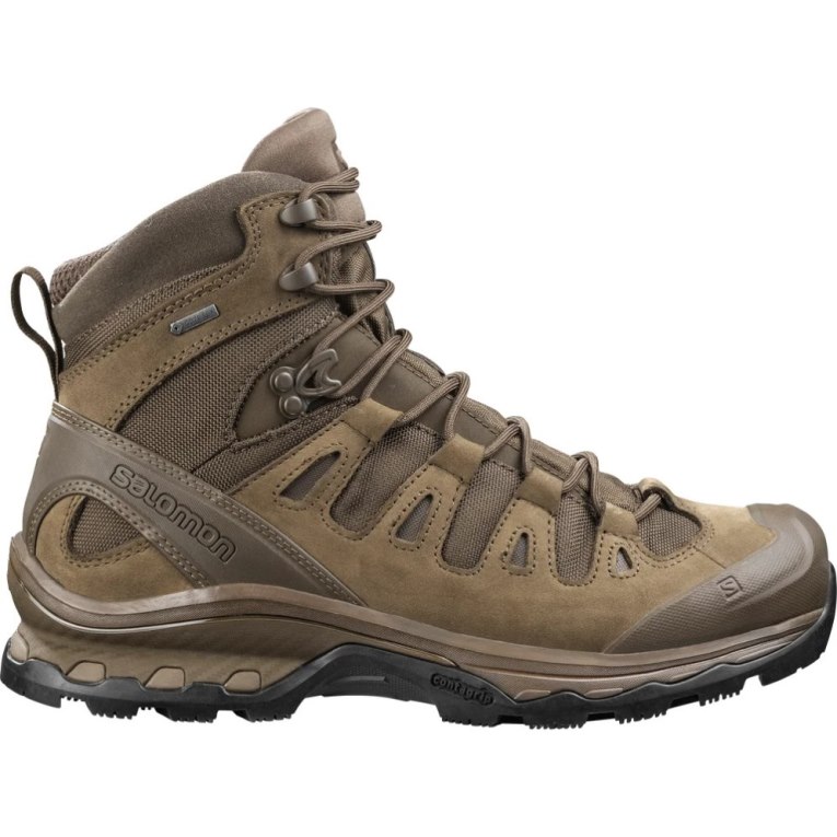 Botas Tácticas Salomon Quest 4d GTX Forces 2 EN Mujer Marrom | MX DLSZ659